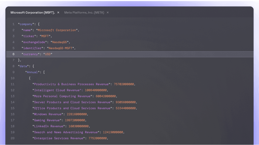 Fiscal.ai APIs